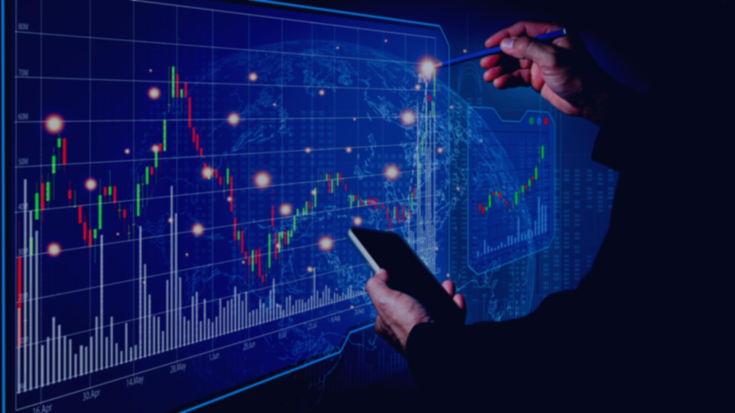 Business Person Stock Market